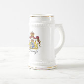 SVERIGE (Schweden) Bierglas (VorderseiteRechts)