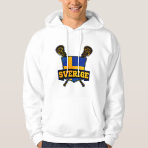 Sverige Schweden Lacrosse Hoodie