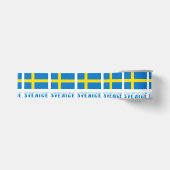 Sverige Svenska Flagga Ripsband (Vorderseite)