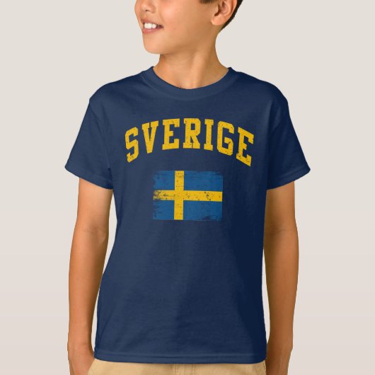 Sverige T-Shirt (Vorderseite)