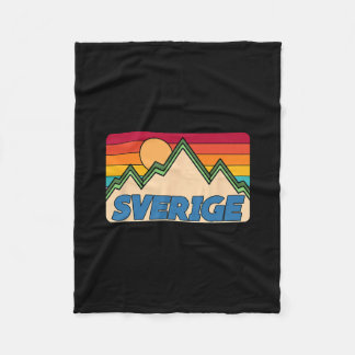 Sverige Trip To Sweden Friend Sverige Family Vacat Fleecedecke