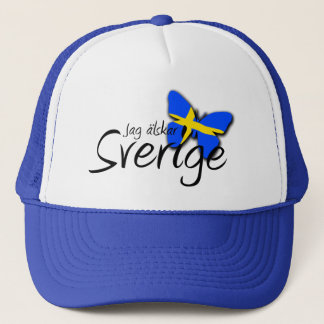 Sverige Truckerkappe