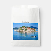 Sveti Stefan Budva Montenegro Geschenktütchen (Vorderseite)