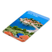 Sveti Stefan Insel Montenegro Magnet (Linke Seite)