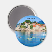 Sveti Stefan Montenegro Magnet (Vorderseite/Rückseite)
