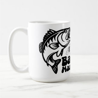 SVG Custom Bass Master fishing Kaffeetasse