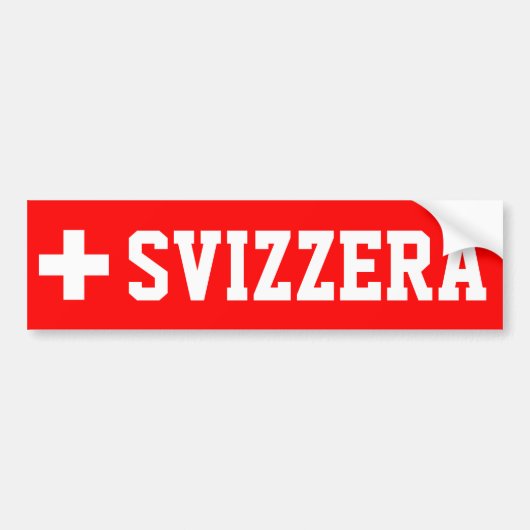 Svizzera Autoaufkleber (Vorne)