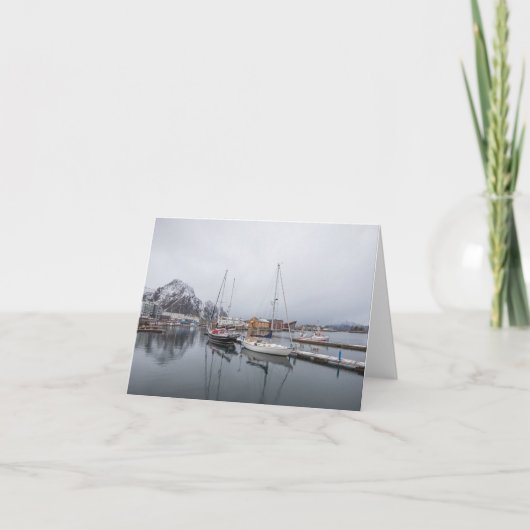 Svolvaer Lofoten Inseln Karte (Vorderseite)