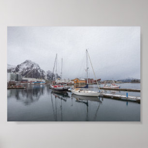 Svolvaer Lofoten-Inseln Poster