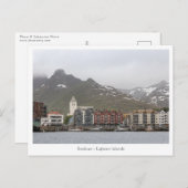 Svolvaer Lofoten Inseln Postkarte (Vorne/Hinten)