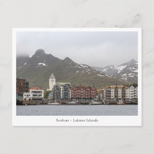 Svolvaer Lofoten Inseln Postkarte (Vorderseite)