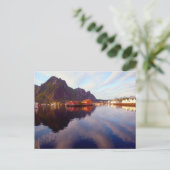 Svolvaer, Lofoten-Inseln Postkarte (Stehend Vorderseite)