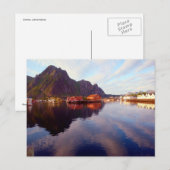 Svolvaer, Lofoten-Inseln Postkarte (Vorne/Hinten)
