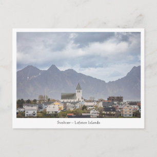 Svolvaer Lofoten Inseln Postkarte