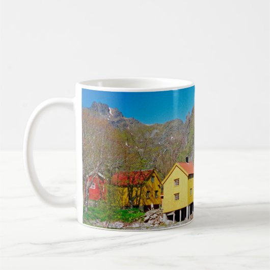 Svolvaer, Norwegen Kaffeetasse (Links)