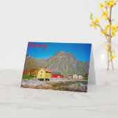 Svolvaer, Norwegen Karte (Gelbe Blume)