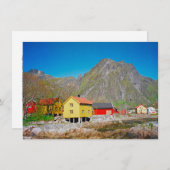 Svolvaer, Norwegen-Karte (Vorne/Hinten)