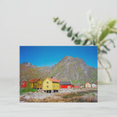 Svolvaer, Norwegen-Karte (Stehend Vorderseite)