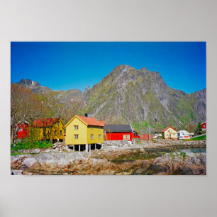 Svolvaer, Norwegen Poster