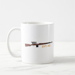 SVT-40 Sowjetunion WW2 Sniper Rifle Kaffeetasse