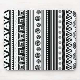 SW dekorative Aztekentextur Mousepad