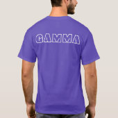 SW Gamma T - Shirt (Rückseite)