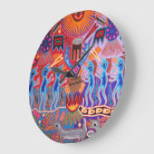 SW Huichol Peyote Rituale Zeremonie Uhr (Winkel)