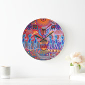SW Huichol Peyote Rituale Zeremonie Uhr (Zuhause)
