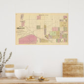 SW Omaha, Nebraska Poster (Küche)