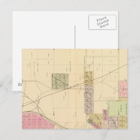 SW Omaha, Nebraska Postkarte (Vorne/Hinten)