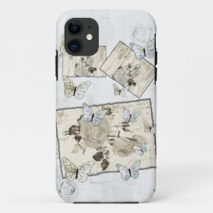 SW Rose und Schmetterlinge Case-Mate iPhone Hülle
