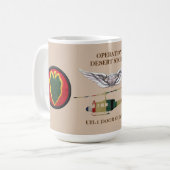 SWA 24. Div. Huey Door Gunner Tasse (Vorderseite Links)