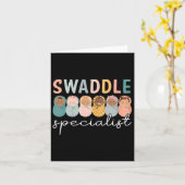 Swaddle Specialist Nicu Mutter Ba Karte (Gelbe Blume)