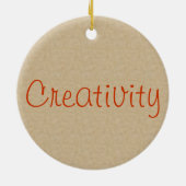 Swadhisthana oder Sacral, das zweite Chakra Keramikornament (Hinten)