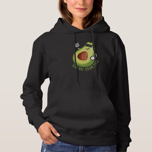 SWAG Avocado guacamole vegan Hoodie (Vorderseite)