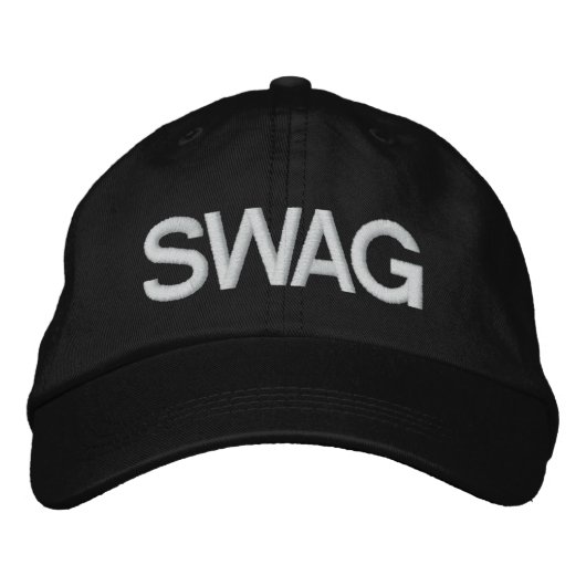 Swag bestickter Hut (Vorderseite)