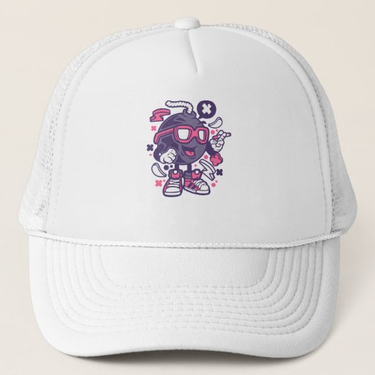 Swag Bomb Truckerkappe (Vorderseite)