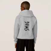 SWAG Boys Zip Hoodie Jacket (Schwarz voll)
