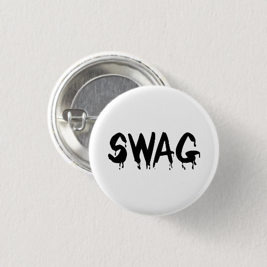 Swag Button Tropfen Schriftart (Vorne & Hinten)