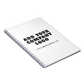 Swag für Firmenlogos hinzufügen Notizblock (Rechte Seite)