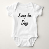 Swag für Tage Baby Strampler (Vorderseite)