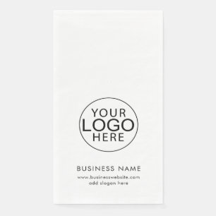 Swag für Veranstaltungen mit einfachen Firmenlogos Serviette