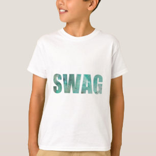 Swag-Galaxie-Jugend-T - Shirt - Weiß