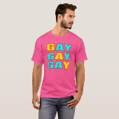 Swag Gay Stil. Seien Sie stolz. T-Shirt (Vorne ganz)