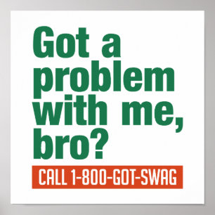 SWAG-Gewohnheitsplakat Poster