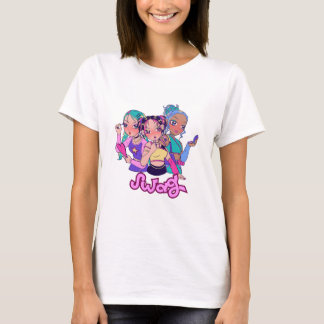 Swag Girl Power Y2K Ästhetischer T - Shirt" T-Shirt