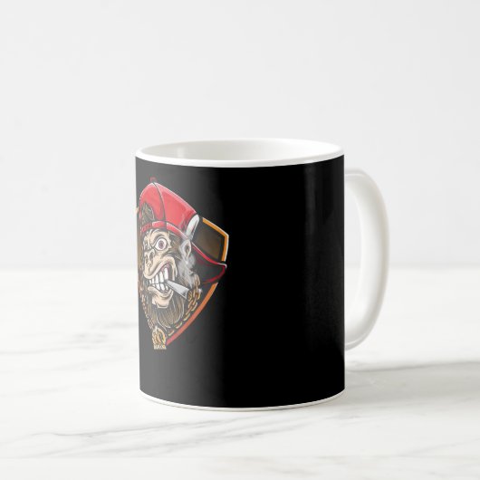 Swag Gorilla Kaffeetasse (VorderseiteRechts)