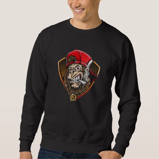 Swag Gorilla Sweatshirt (Vorderseite)