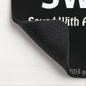 SWAG-gotGod316.com-Schrift Mousepad (Ecke)