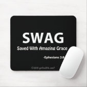 SWAG-gotGod316.com-Schrift Mousepad (Mit Mouse)